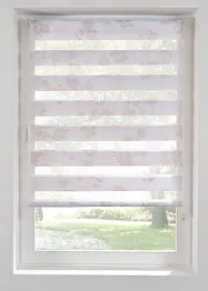 Tenda a rullo doppia con stampa floreale, bonprix