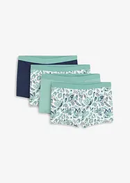 Boxer aderenti con cotone biologico (pacco da 4), bonprix