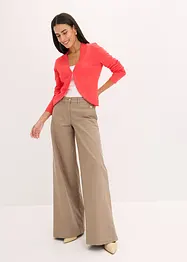 Cardigan corto con viscosa, bonprix