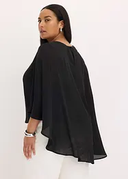 Blusa con mantella, bonprix