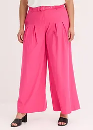 Pantaloni con pinces e cintura (set 2 pezzi), bonprix