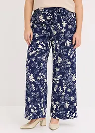 Pantaloni larghi con stampa, bonprix