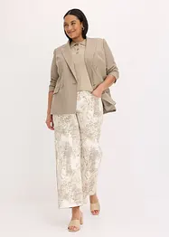 Pantaloni larghi in twill, bonprix