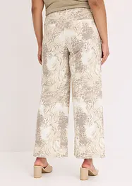 Pantaloni larghi in twill, bonprix