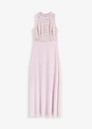 Abito lungo con paillettes, bonprix