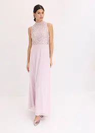 Abito lungo con paillettes, bonprix