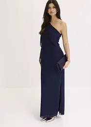 Abito monospalla in chiffon raffinato, bonprix