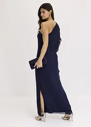 Abito monospalla in chiffon raffinato, bonprix