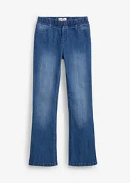 Jeggings flared, vita media, bonprix
