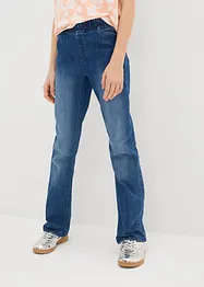 Jeggings flared, vita media, bonprix