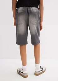 Bermuda di jeans in felpa, regular fit, bonprix