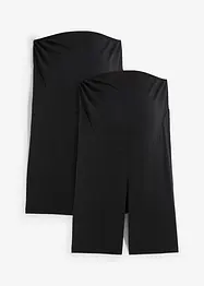 Pantaloncini prémaman con cotone biologico (pacco da 2), bonprix