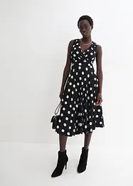 Abito in maglina a pois, bonprix