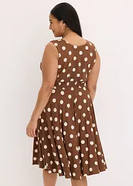 Abito in maglina a pois, bonprix