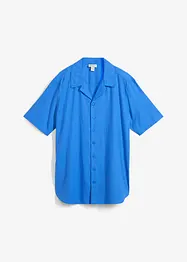Camicia a maniche corte in misto lino, bonprix