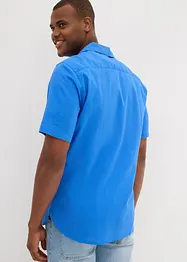 Camicia a maniche corte in misto lino, bonprix