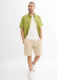 Camicia a maniche corte in puro cotone, bonprix