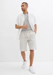 Bermuda in misto lino, regular fit, bonprix