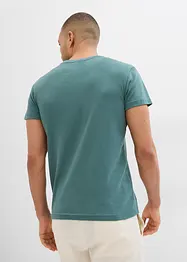 T-shirt a costine, slim fit (pacco da 2), bonprix