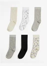 Calzini con cotone biologico (pacco da 6 paia), bonprix