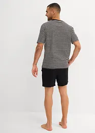 Pigiama estivo con scollo a V, bonprix