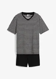 Pigiama estivo con scollo a V, bonprix
