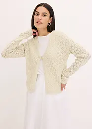 Cardigan corto con paillettes, bonprix