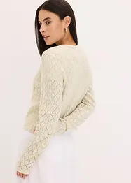 Cardigan corto con paillettes, bonprix