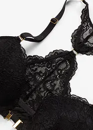 Reggiseno con coppe preformate, allacciatura sul davanti e ferretto, bonprix