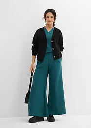 Pantaloni a palazzo con pinces, bonprix