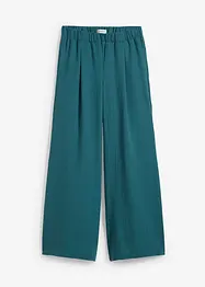 Pantaloni a palazzo con pinces, bonprix