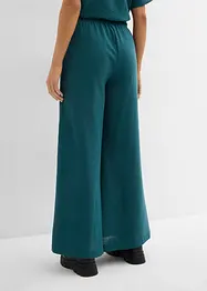 Pantaloni a palazzo con pinces, bonprix