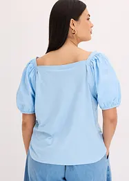 Maglia con maniche a sbuffo, bonprix