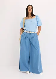 Maglia con maniche a sbuffo, bonprix