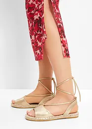 Sandali con lacci, bonprix