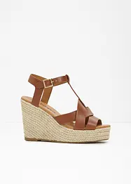 Sandali con zeppa, bonprix