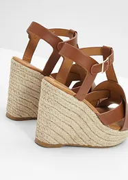 Sandali con zeppa, bonprix