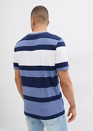 Maglia serafino a maniche corte, bonprix