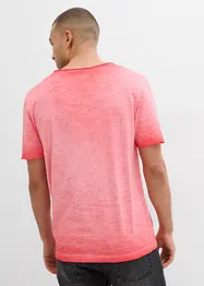 T-shirt in puro cotone biologico con effetto lavato, bonprix