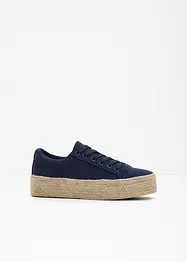 Sneaker con plateau, bonprix