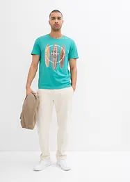 T-shirt in puro cotone biologico, slim fit, bonprix
