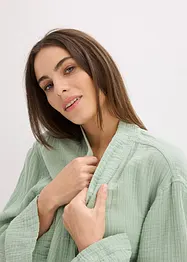 Vestaglia oversize in mussola, bonprix