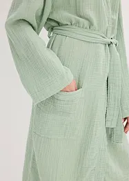 Vestaglia oversize in mussola, bonprix