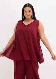 Blusa con strass, bonprix