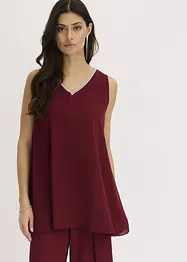 Blusa con strass, bonprix