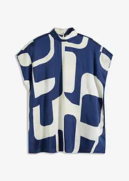 Blusa stile tunica in satin, bonprix
