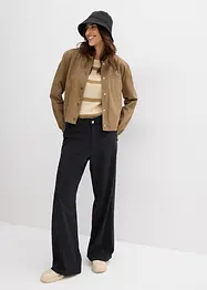 Pantaloni larghi in misto lino fresco, bonprix