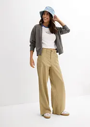 Pantaloni larghi in misto lino fresco, bonprix