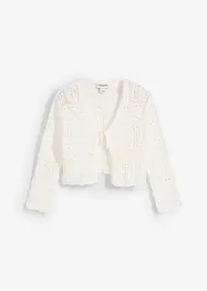 Bolero con ricami e maniche a 3/4, bonprix