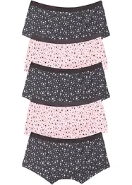 Panty con cotone morbido (pacco da 5), bonprix